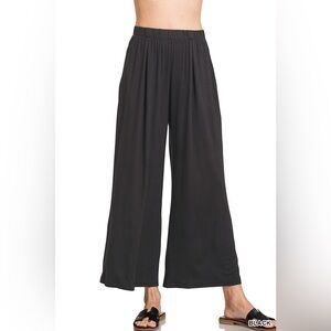 Zenana ELASTIC WAIST COMFY LOUNGE PANTS